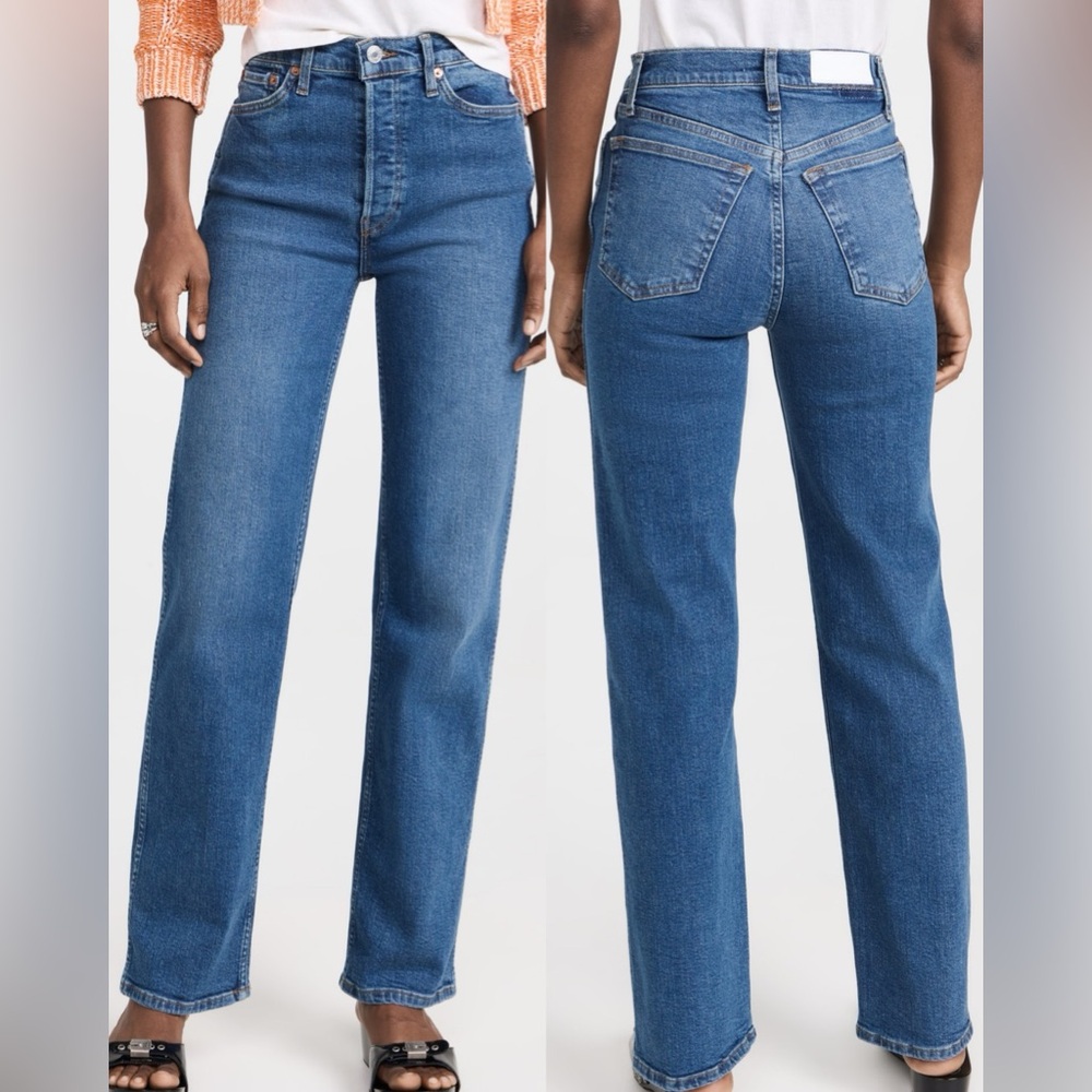 RE/DONE | 90s High Rise Loose Jeans Size: 30
